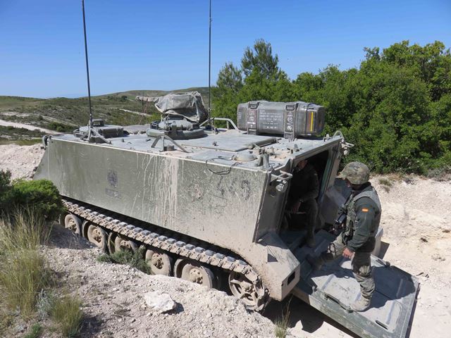 M113 del Ejército de Tierra